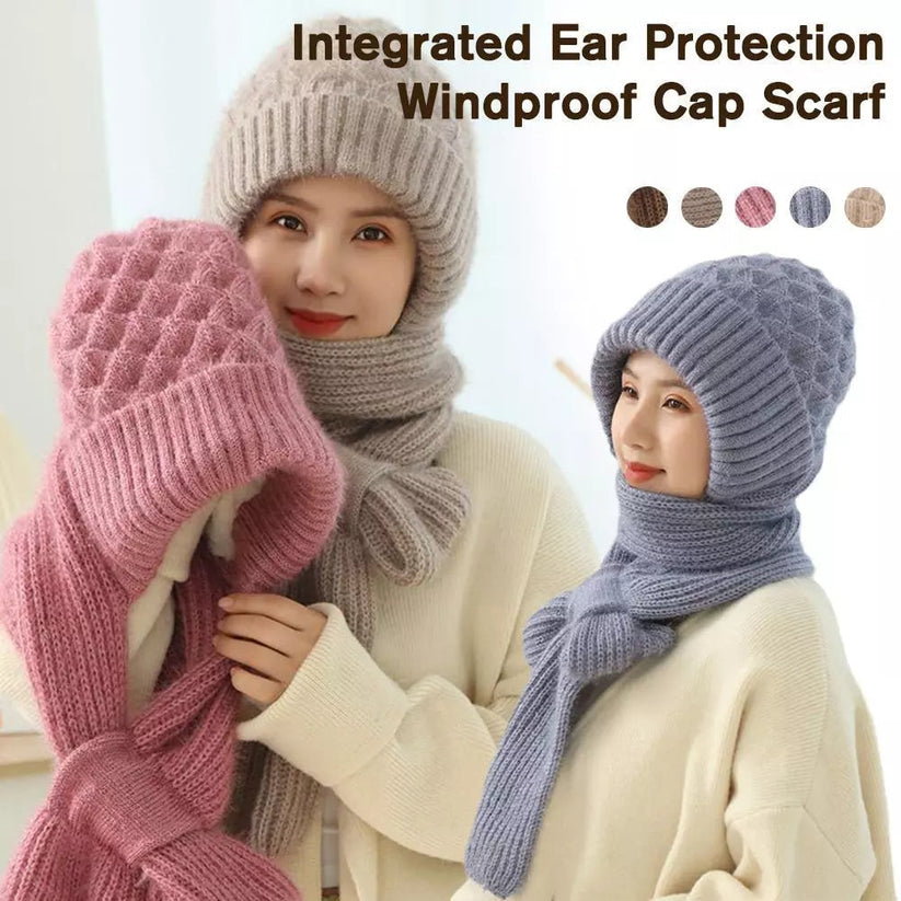 ❄️Integrated Ear Protection Windproof Cap Scarf❄️